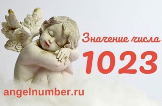 1023 значение числа ангельская нумерология