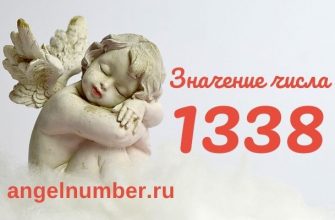 1338 значение числа ангельская нумерология