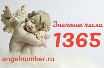 1365 значение числа ангельская нумерология