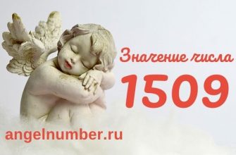 1509 значение числа ангельская нумерология