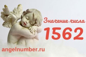 1562 значение числа ангельская нумерология