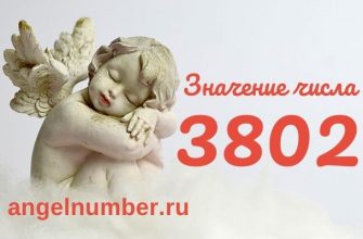 3802 значение числа ангельская нумерология