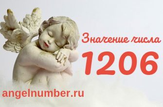 Число 1206 Ангельская нумерология