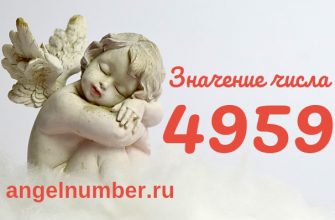 Число 4959 ангельская нумерология