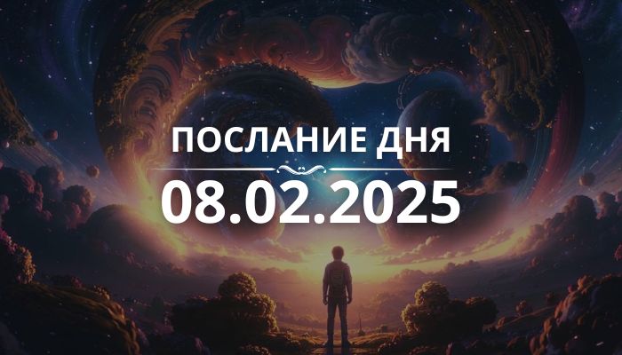 08.02.2025 Послание дня от вселенной