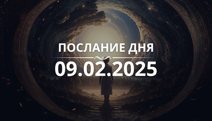 Послание дня от Ангелов на 09.02.2025