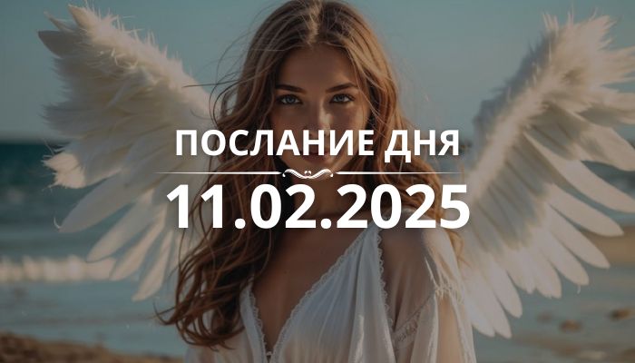 Послание дня от Ангелов на 11.02.2025