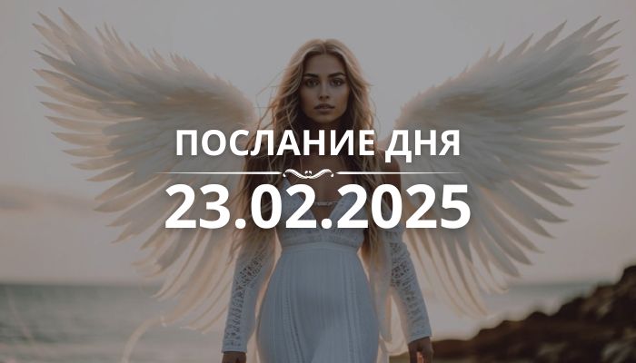 Послание дня от Ангелов на 23.02.2025