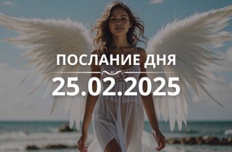 Послание дня от Ангелов на 25.02.2025