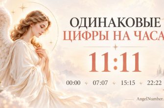 Одинаковые цифры на часах